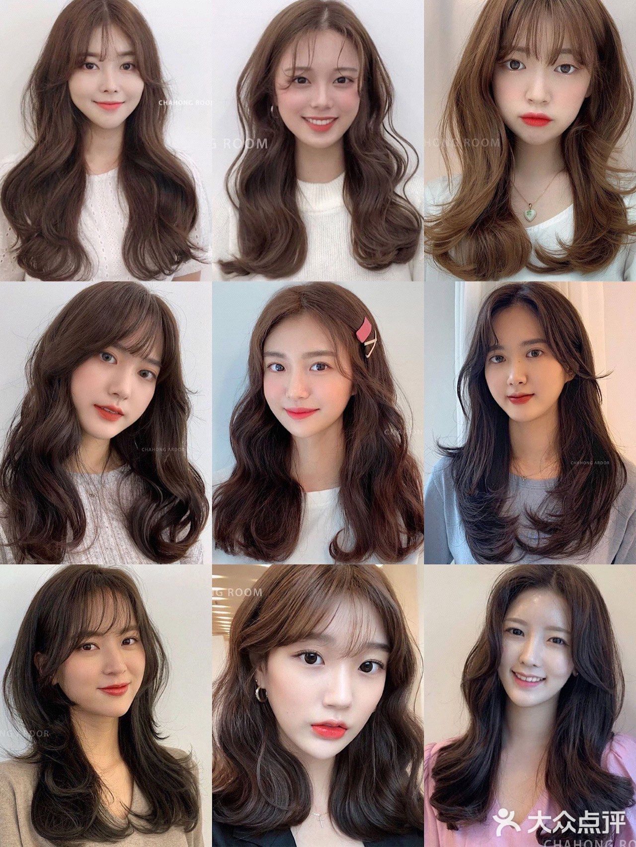 可盐可甜显脸小女生卷发造型
