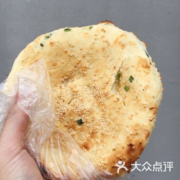 盐咸葱花烧饼