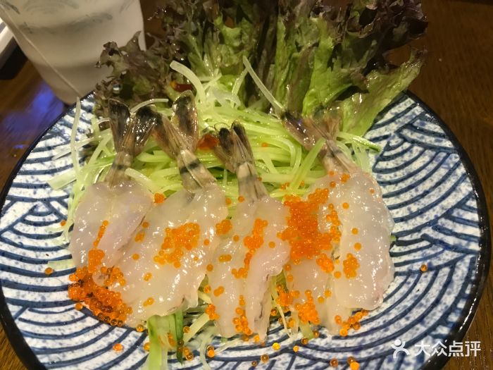 泰式生虎虾刺身