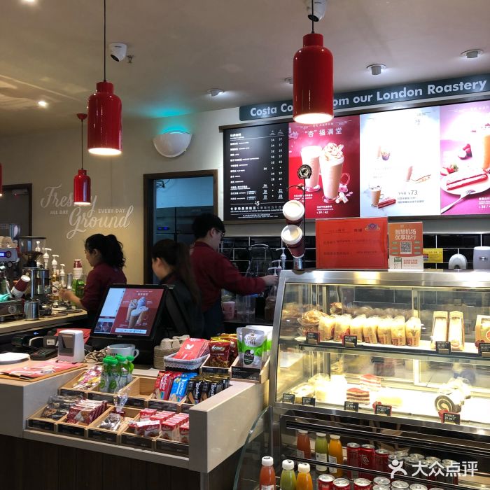 costa coffee(无锡机场店)大堂图片