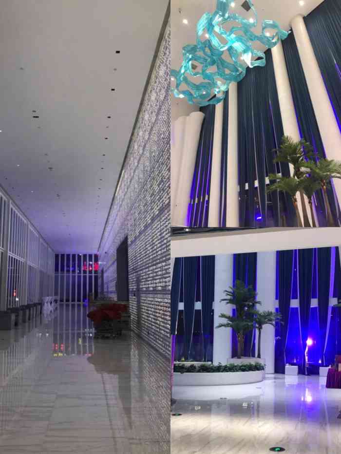 豪门洲际宴会中心"场地布局:酒店设计风格是瑞安比较独树一.