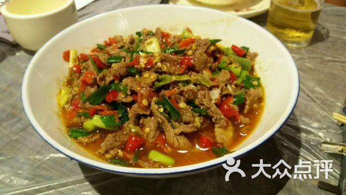 泡辣椒炒牛肉