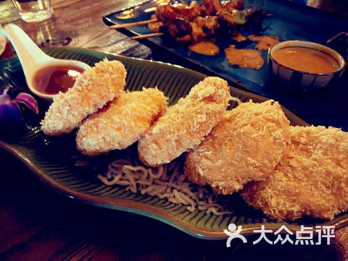 泰让-黄金虾饼图片-苏州美食