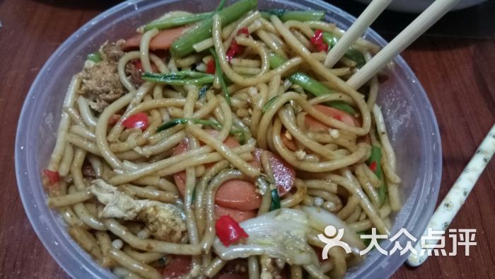 江西炒粉鸡蛋火腿肠米线图片 - 第6张