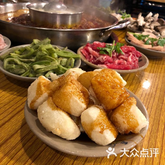 洞亭火锅(防空洞店)红糖粑粑图片 第2张