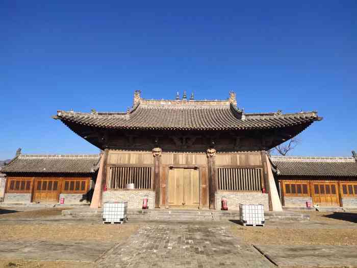 延庆寺-"延庆寺坐落于山西省忻州市五台县西北部阳白.