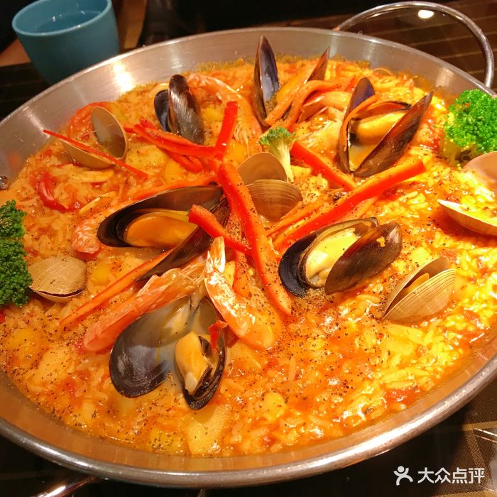 硬货·西班牙海鲜饭(方庄店)意大利香浓红烩海鲜饭图片