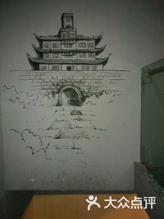 鼓楼墙画