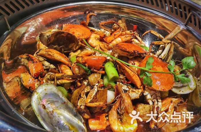 七欣天品蟹轩(无锡湖滨商业街店)-青口贝 虾 波格力蟹图片-无锡美食