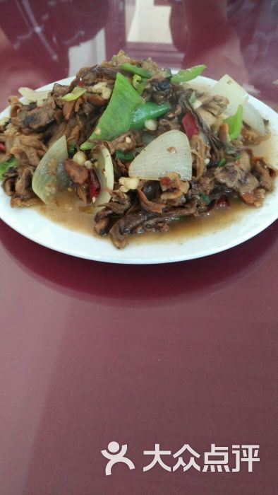 惠民饭店-山蘑菇炒肉图片-方山县美食-大众点评网