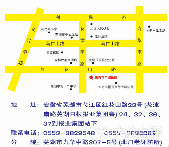 路线图和地址