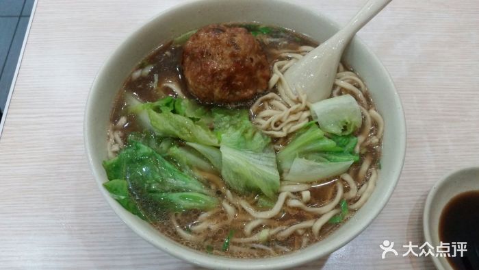 粉厨娘南京鸭血粉丝汤锅盖面(清潭院街店)肉圆面(锅盖面)图片 - 第140