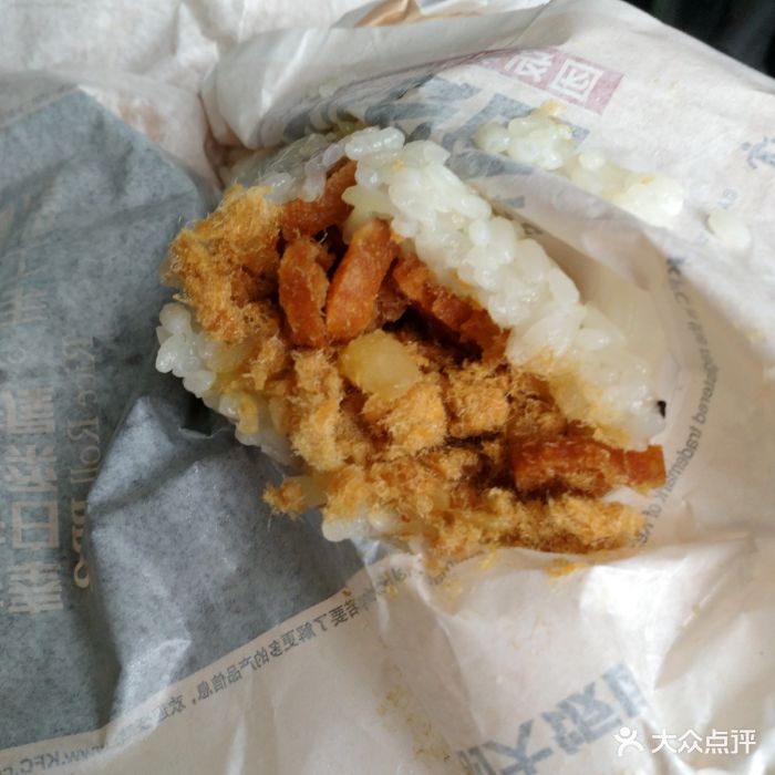 肯德基(园区林泉店)肉酥油条饭团图片