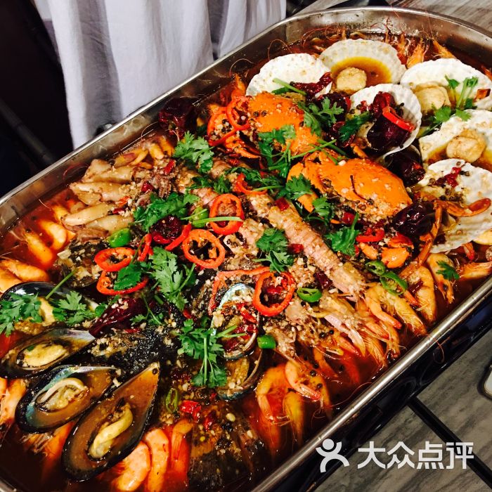 海鲜拼盘