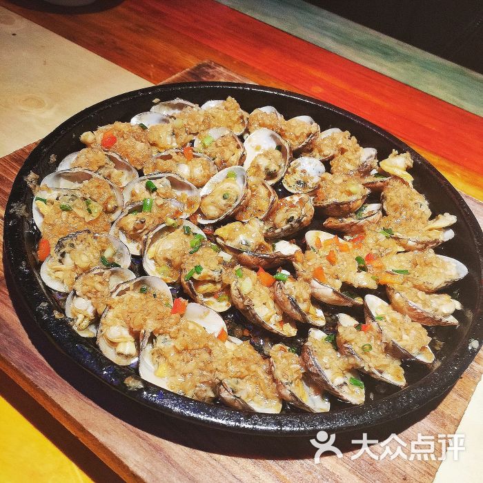 铁板蒜蓉花甲