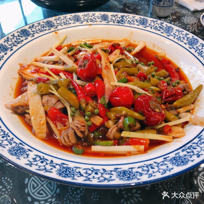 张记兴隆乡村菜(回龙湾店)泡椒脆肠图片 - 第611张