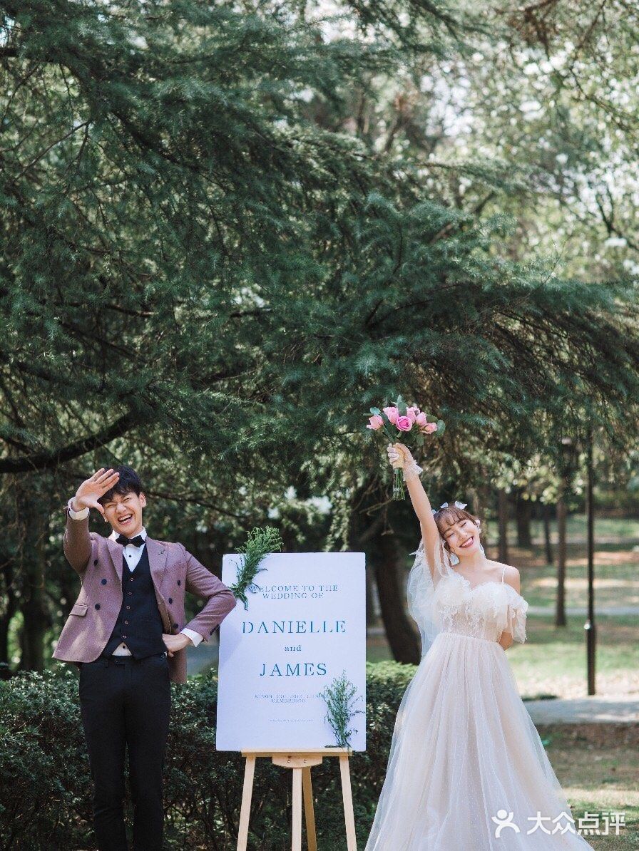 森系婚纱照婚纱摄影风格喜欢的婚纱照