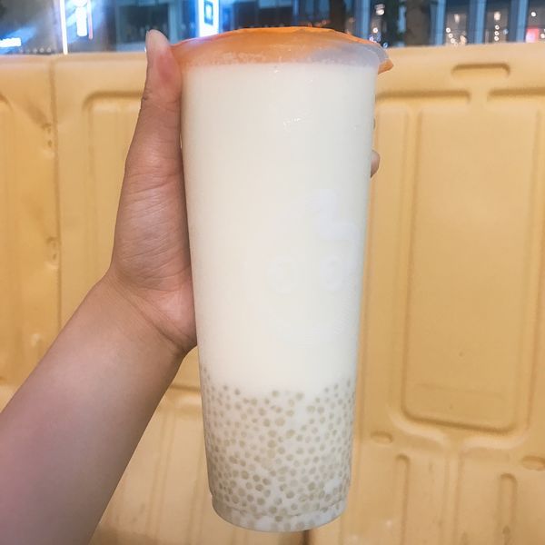 西米露奶茶 ￥