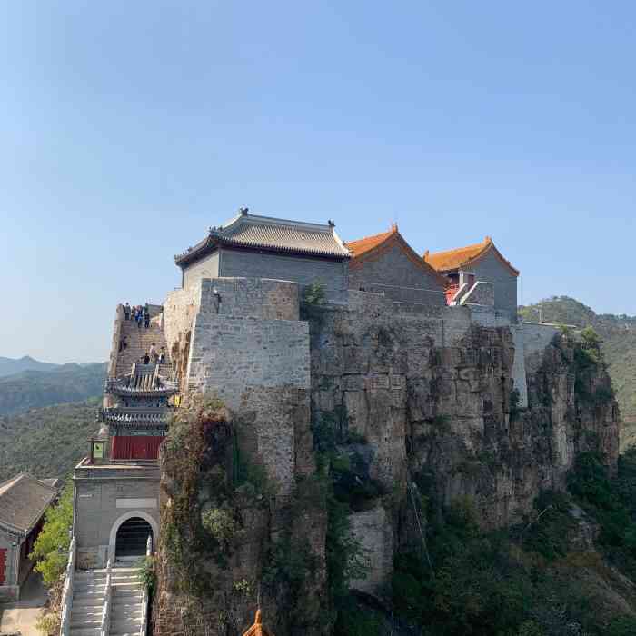 丫髻山旅游风景区-"刚刚过清明节.难得周末空气好,去.