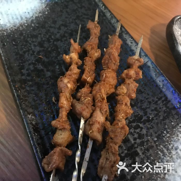 老北京碳烤羊肉串海鲜烧烤深夜食堂