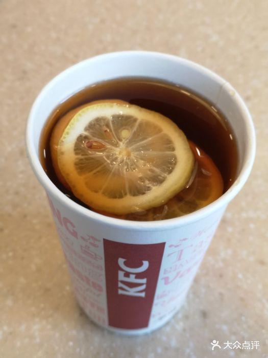 肯德基(常州青山店)柠檬红茶图片