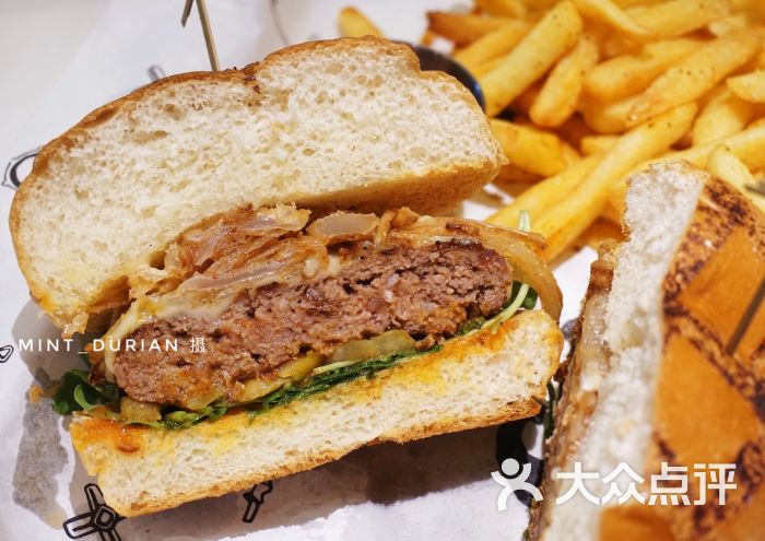 grinder绞肉机汉堡(长寿路店)川味牛肉汉堡图片 - 第5张