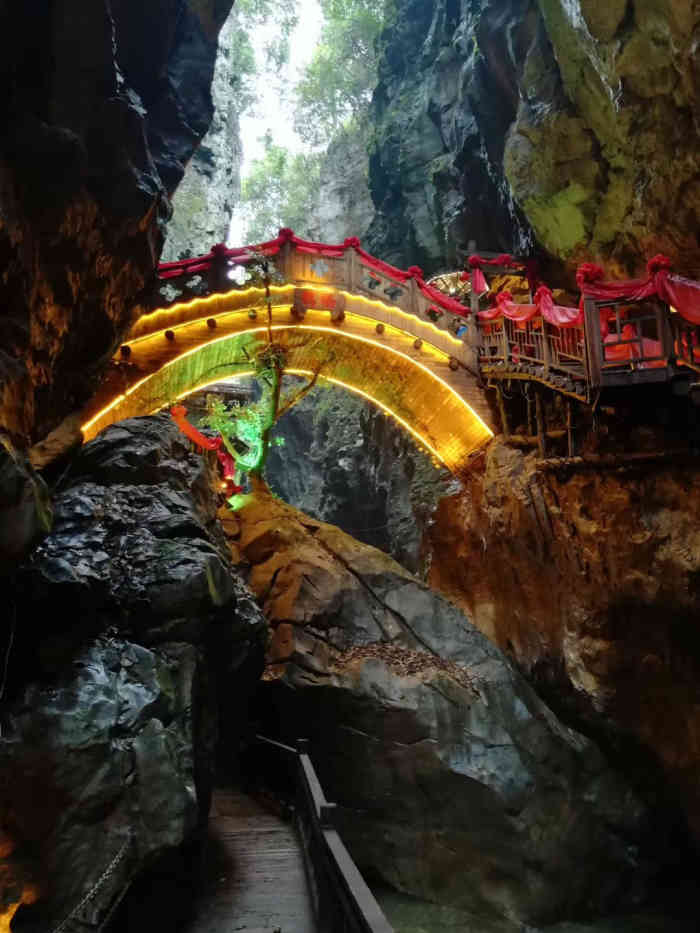 张家界地缝景区-"这个地方隔我家不是很远,mhm.门票.