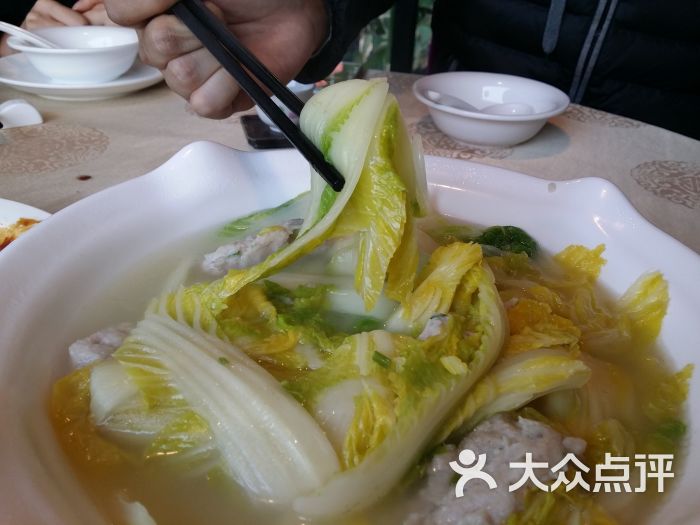 鹅公村(小洲店)-鱼滑浸娃娃菜图片-广州美食-大众点评