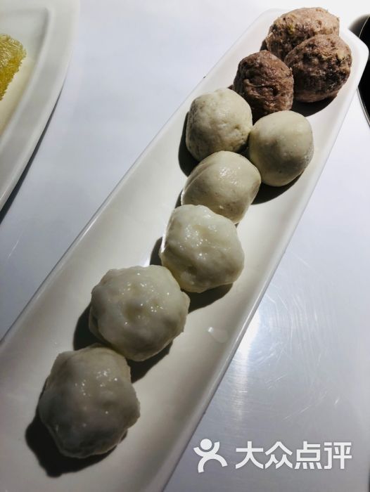 凯达石斑鱼打边炉(证大喜马拉雅店)自制丸子三兄弟图片 - 第7张