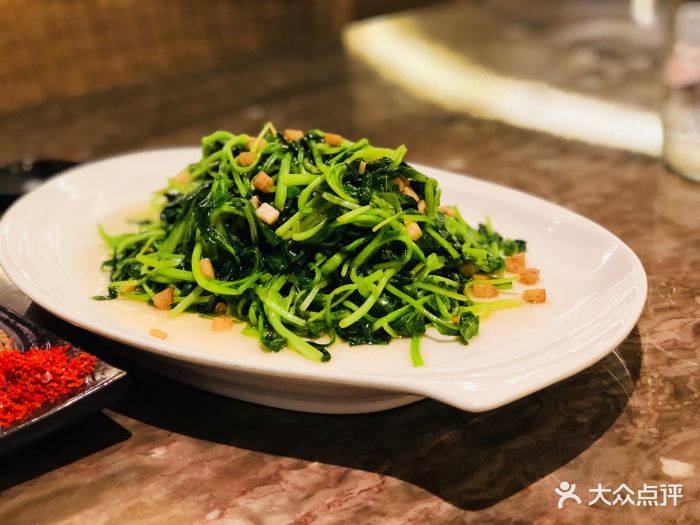 真爱中国餐馆(朱雀大街店)蒜蓉鸡毛菜图片 第1560张