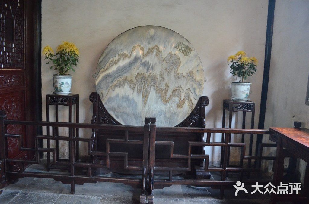 苏州留园五峰仙馆鱼化石图片 第60张