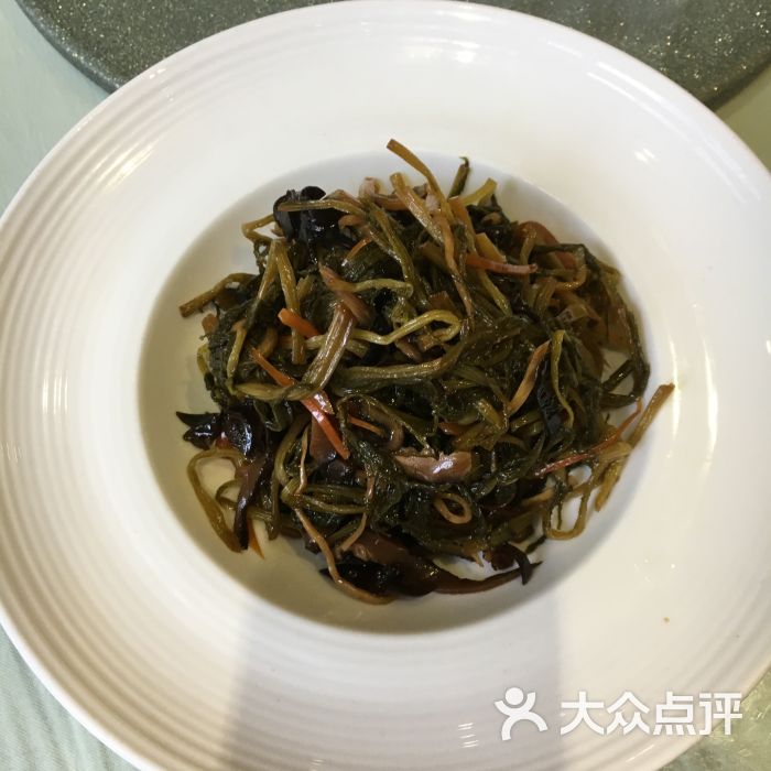 老正兴菜馆(福州路店)-银丝芥菜图片-上海美食-大众点评网