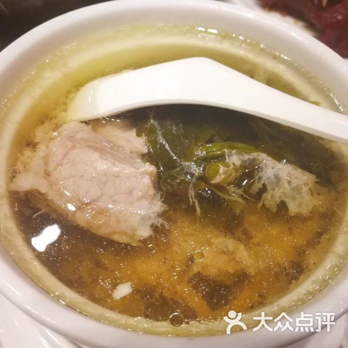 香港新发烧腊茶餐厅(书城店)杏仁西洋菜炖肉汤图片 - 第4张