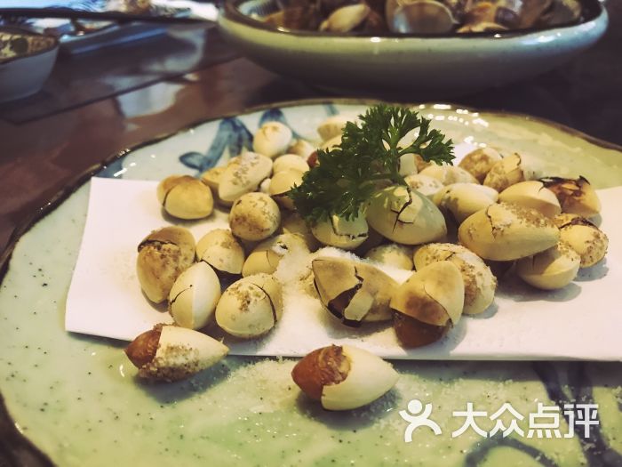 烤银杏