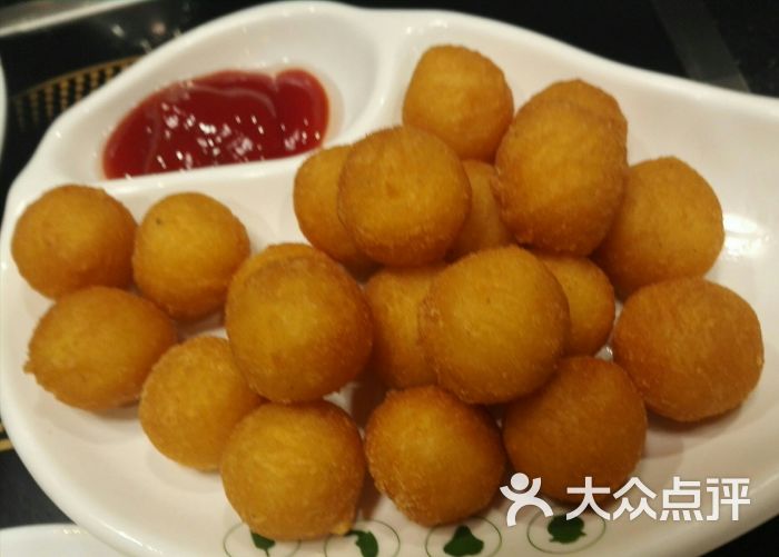 严厨老坛酸菜鱼(京华城商场店)芝士薯球图片 第12张