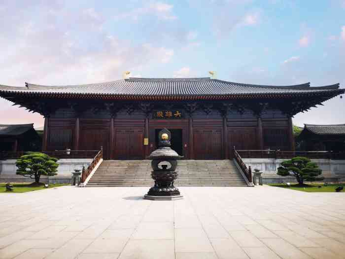 宝山净寺-"寺庙越大,说明大家的期望越大.这个庙一直.