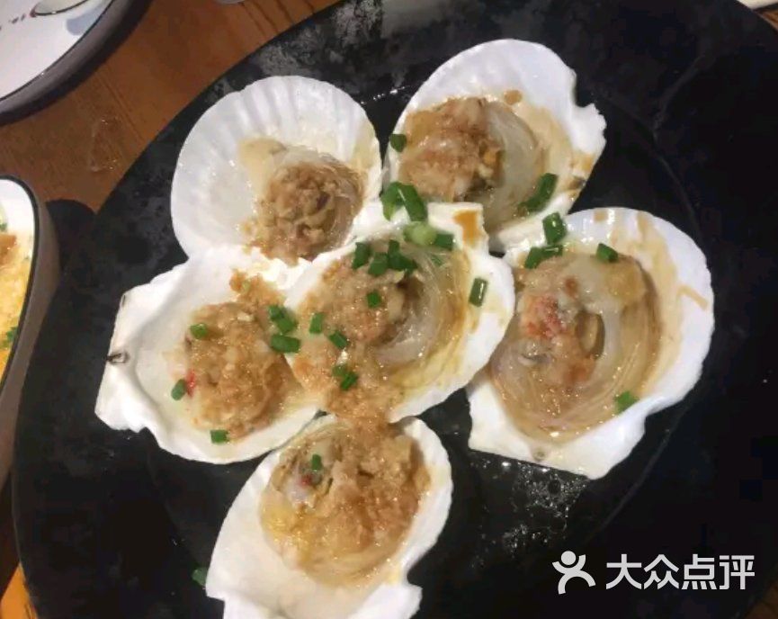 姑奶奶厨坊(英林店)-蒜蓉粉丝蒸扇贝图片-晋江美食-大众点评网