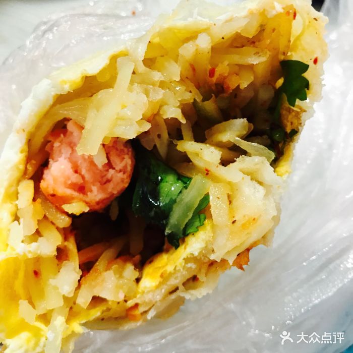 一中大胖子凉皮风味卷饼图片 - 第3张