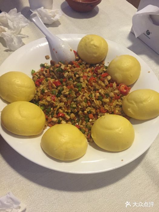 虾酱鸡蛋豆腐杂粮包