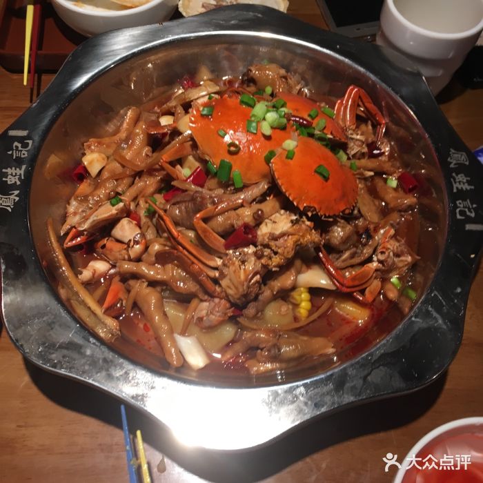 凤蛙记(卜蜂中心店)肉蟹煲图片 第1张