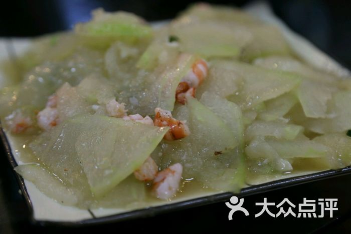 虾仁炒节瓜