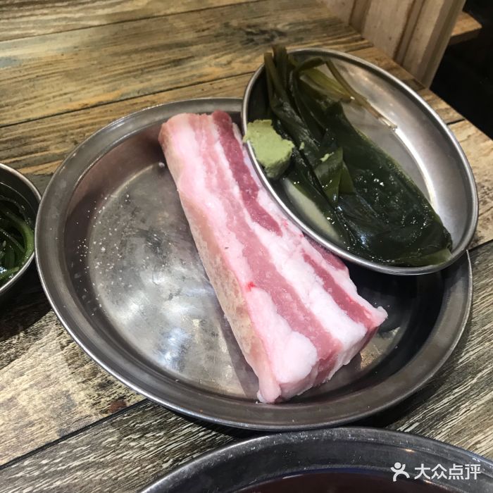 南浦洞肉铺(延安路店)山蒜叶猪五花图片 - 第2269张