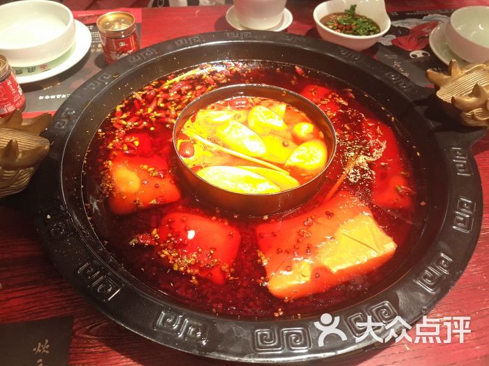炊二哥四川火锅(国贸店)-番茄子母锅图片-深圳美食-大众点评网