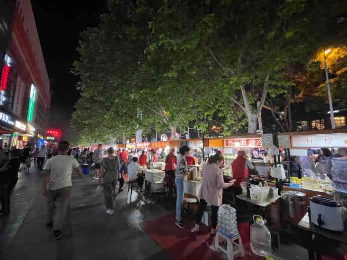 翟营大街夜市又恢复啦