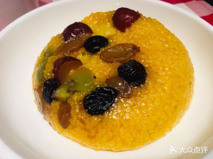 西贝莜面村(房山龙湖天街店)-黄米榴莲八宝饭图片-北京美食-大众点评