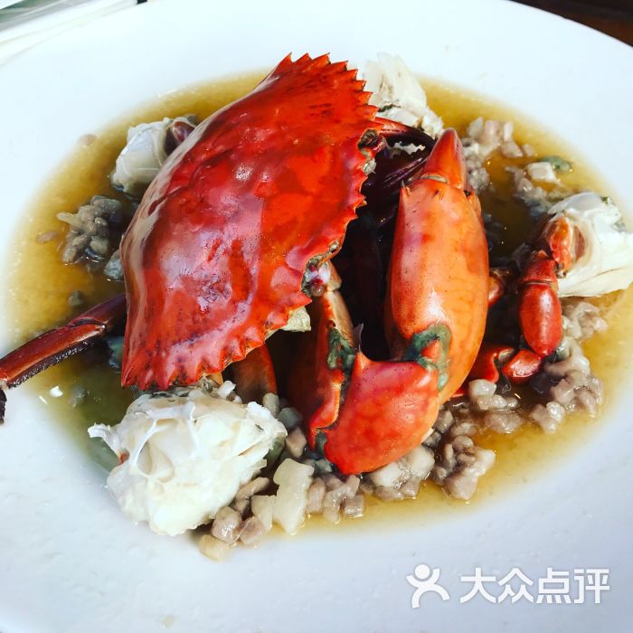 猪肉婆私房菜花雕肉末蒸蟹图片 第5363张