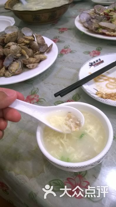 来之顺海鲜菜馆-蛤蜊疙瘩汤图片-青岛美食-大众点评网