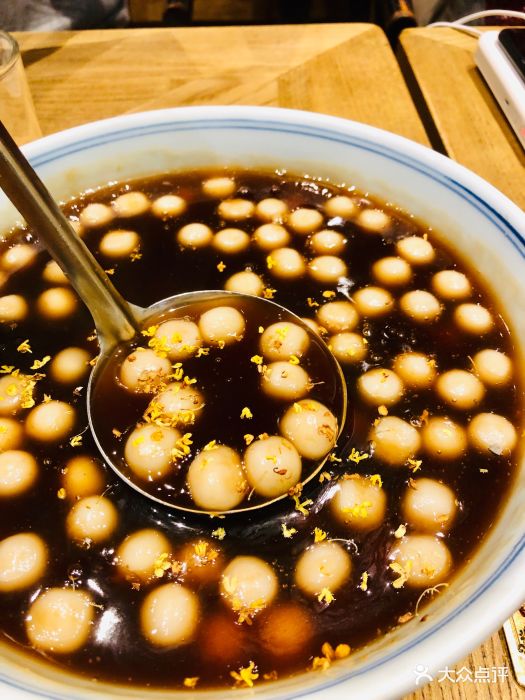 桂花赤豆小圆子