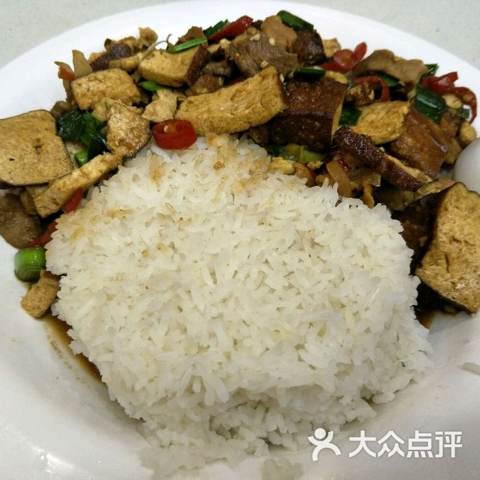 甘长顺香干炒肉盖码饭图片-北京小吃快餐-大众点评网