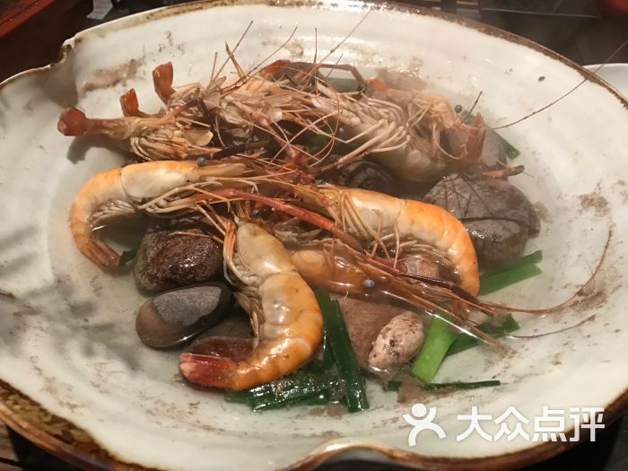 廾穹概念中国菜(琶醍店-桑拿石头虾图片-广州美食-大众点评网